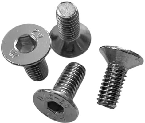 4 x Stainless Steel Brake Disc Retaining Screws Bolts (M6x1), Brake Disc Rotor Torx Screw Bolts For VAUXHALL Astra Corsa Combo Meriza MK1