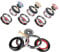 cardyven Bicycle Headset,42 52mm Road Bike Front Fork Headset,Tapered Tube to Straight Tube Bicycle Headset Bearing Cycling Headset Accessory for Mountain Bikes,Road Bicycle