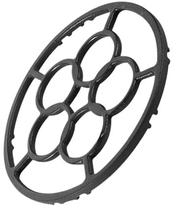 Bkljkf Cast Iron Wok Ring | Five-Way Stove Ring Reducer | Cooking Accessories, Non-Slip Pot Holders & Coasters, Stove Parts & Practical Kitchen Helters