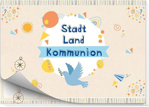 Stadt – Land – Kommunion: Spielblock