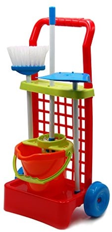 Tachan- Carrito de Limpieza con Cubo, Color Naranja (Vicam 12)