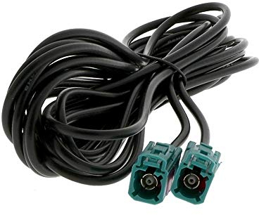 maxxcount FAKRA Antennenadapter Verlängerung 5m 500cm Fakra Buchse (F) auf Fakra Buchse (F)