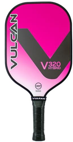 Vulcan Sporting Goods Vulcan V320 Pickleball-Paddel, Pink Wave
