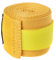 ruiruiNIE 2,5 m Baumwollbandage Boxing Wrist Bandage Hand Wrap Combat Schützen Boxen Kickboxen Muay Thai Handwraps Trainingshandschuhe Baumwollboxing Bandage gelb