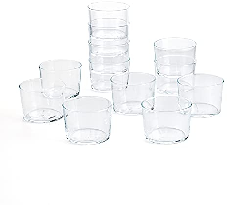 Luminarc Chiquito, Set 12 vasos cristal chiquito 23 cl, 12 Unidad (Paquete de 1)