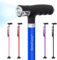 BeneCane Gehstock mit Zwei LED-Leuchten für Männer und Frauen, höhenverstellbarer Spazierstock mit Stabiler Basis, zusammenklappbarer Stock mit T-Griff, leicht & stabil