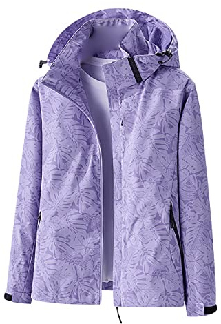 OADOBKICE Piumino Invernale da Uomo Piumino Piumino da Uomo Piumino Leggero da Donna con Cappuccio Piumino Donna Piumino Donna Ultraleggero Piumino Imbottito Piumino Donne Viola Magre XL