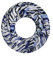 Majea Damen Loop Schal Schlauchschal Halstuch (880026) (blau 10)