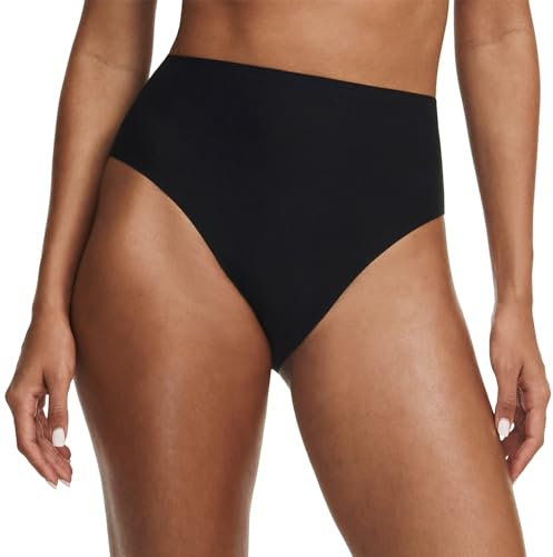 Chantelle Culotte à Coupe Haute Stretch Douce, Noir, Taille Unique