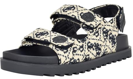 GUESS Fadey - Sandali piatti da donna, 41 EU