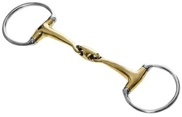 Start Olivenkopfgebiss 16 mm anatomisch & doppelt gebrochen aus Neusilber – maulfreundlich, gleichmäßiger Druck, sanfte Kommunikation zwischen Reiter & Pferd (11,5)