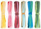 6 Paquetes x 10 Metros Cinta de Papel Cordel de Papel Multicolor Cordón de Papel de Color Cordón de Papel Decorativo para Manualidades Tira de Papel para Envolver Regalos Decoración de Fiestas (July)