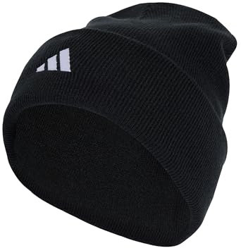 Adidas Unisex Mercedes - AMG Petronas Formula ONE Team Cuff Beanie, Black/White, XS