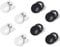 NIEEKRUN 8Pcs Marathon Race Number Holder, Start Number Magnets Start Number Holder Magnetic Clips Start Number Band for Start Number Attachment Magnetic Start Number for Triathlon Run Cycling