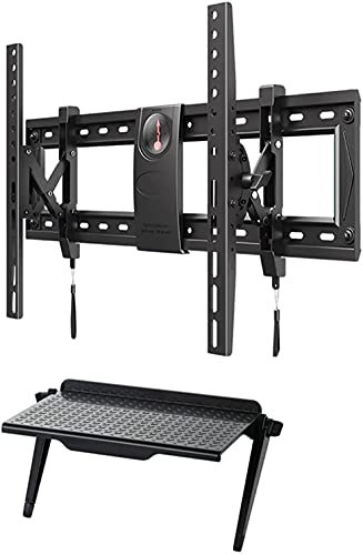 Soportes para TV Soporte de pared para TV, soporte de pared ultradelgado para TV para la mayoría de televisores LED LCD OLED y plasma de 50 a 70 pulgadas, VESA máximo 200x200-600x400 mm, capacidad de