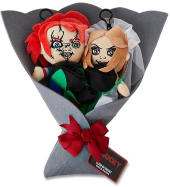 Ruz Valentine's Day Plush Bouquet with Chucky & Tiffany Characters