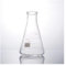 500mL Erlenmeyer Flask Borosilicate 3.3 Glass Narrow Conical Triangle Flask Laboratory Equipment(No Silicone Plug)