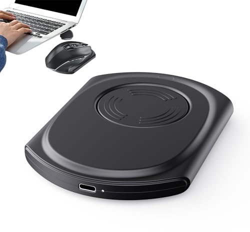 Genérico Shaker Wiggler - Motor inetetable Ultra, Simulador de Actividad | informática sin Cita | Vibrante Anti-Almohadilla de sueño, Herramienta de productividad sin Conductor, Dispositivo Realist