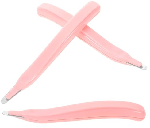 3pcs Pink Staple Remover Tool for Office School Household Use