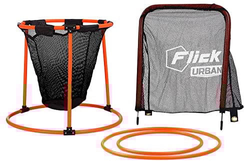 Football Flick Unisex-Youth Urban Skills-Set, Schwarz/Orange, Einer Größe