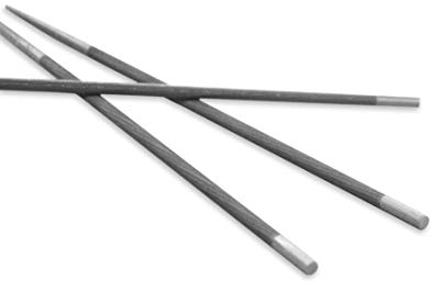 Lot de 3 limes rondes 4,0 mm pour chaînes de tronçonneuse, coupe spirale pour 1/4 et 3/8 P 1,3 mm