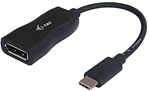 i-tec USB-C auf DisplayPort 4K Video Adapter 1x DisplayPort 4K Ultra HD 60 Hz für Windows MacOS ChromeOS Thunderbolt 3 Kompatibel
