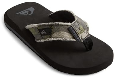 Quiksilver Monkey Abyss Youth, Chaussures de Plage & Piscine Homme, Marron (Vert/Vert/Noir Xgg), 30 EU