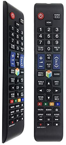 FOXRMT Sostitutivo Telecomando Samsung TV sostituisci tutto Telecomando Samsung Smart TV LED LCD 3D Compatibile con tutti i telecomando Samsung AA59-00581A AA59-00584A-UE50ES6300U