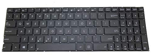 RTDPART Tastiera Del Computer Portatile Per ASUS F556 F556U F556UV F556UA F556UAK F556UAM F556UB F556UF F556UJ F556UQK F556UQ F556UR F556URK Senza Telaio Nero Stati Uniti US