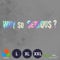 Decus why so serious Large XL 0361 (Oil Slick Hologramm) // Sticker OEM JDM Style Aufkleber