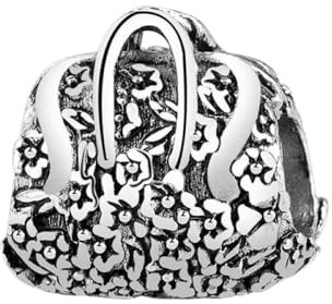 Charm Anhänger,Stil Versilberte Perlen Charme Mary Poppins Tasche Charme Schneemann Fit Armbänder Diy Frauen Schmuck