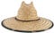 Gemvie Chapeau de paille mixte - protège du soleil - bord large - pour plage/campagne/pêche/été, beige, Taille Unique