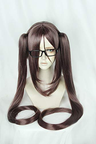 Schicksal / Nacht Bleiben Akuta Hinako Zwei Pferdeschwänze Perücke Cosplay Kostüm Schicksal Großer Auftrag Frauen Langes Haar Halloween Kostüm Perücke + Mütze + Track