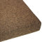Sitzkissen für 2- und 3-Sitzer-Bank, mit 35D-Schaumstoff mit hoher Dichte, für Garten, Terrasse, Innen- und Außenbereich, Möbel, braun, 60 x 40 x 5 cm