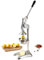 Zitronenpresse Saftpresse manuell Orangenpresse Hand Entsafter professionelle Fruchtpresse Zitruspresse Orangensaft Limettenpresse aus Edelstahl mit Hebel, Handpresse für 25% mehr Saft