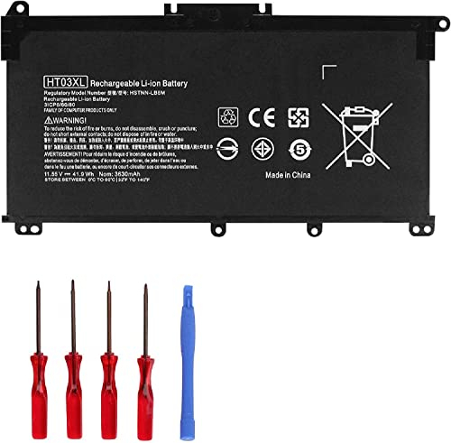 Indmird HT03XL L11119-855 HSTNN-LB8M Batterie pour HP Pavilion 14-CD 14-CE 14-CF 14-CK 14-cm 14-DH 14Q-CS 14Q-CY 14S-CF 15-CS 15-DA 15-DB 15-DW 17-by 17-CA HP 250 G7 255 G7 240 G7 245 G7 340 G5