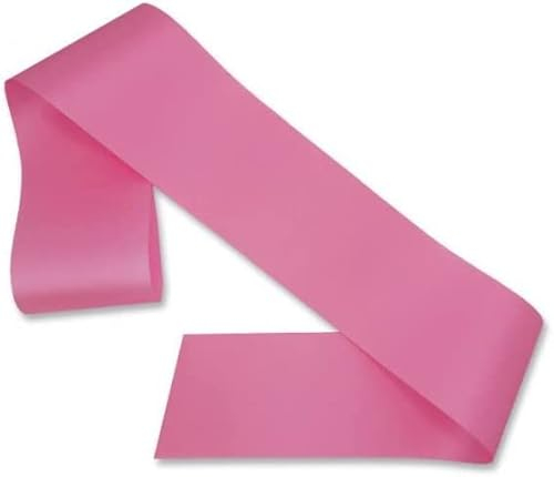 Boolavard Plain/Blank Hen Night Party Schärpen – Erstellen Sie Ihre eigene Schärpe – Unbedruckte Schärpe (Baby Pink)