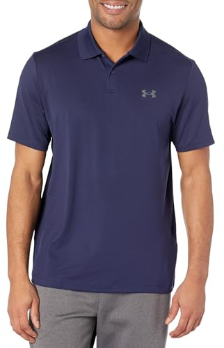 Under Armour Mens Short-Sleeve Polos Ua Performance 3.0 Polo, MDN, 1377374-410, XXLT