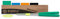 Baguettes Diabolo (32 cm) en aluminium avec cordon de rechange (160 cm) et poignée en caoutchouc mousse (vert) – Qualité professionnelle pour tous les modèles et marques