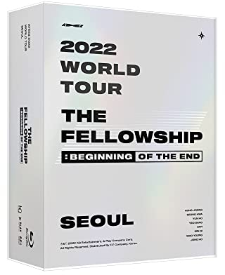 KQ Entertainment [Blu-ray] ATEEZ - ATEEZ The Fellowship : Beginning of The END Seoul Blu-ray +Extra Photocards Set, 152 x 202 x 44 mm