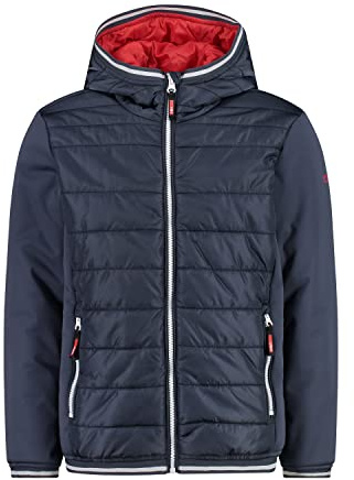 CMP - Kid Jacket Fix Hood, Boy, Titanio, 128