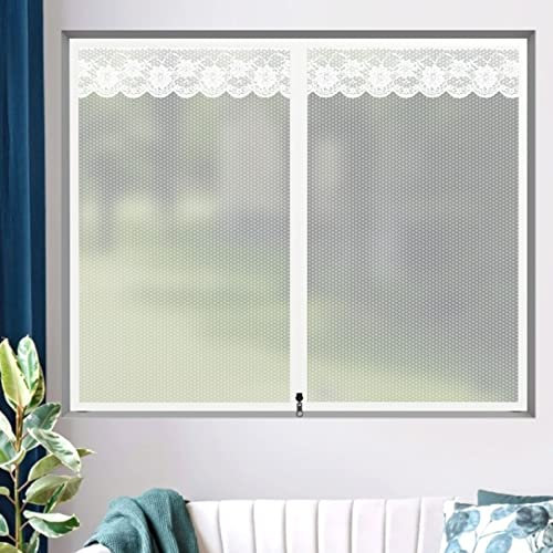 ZAQYCM PE Bubble Insulated Curtains for Cold Weather, Winter Insulation Curtains/Window Blinds for Doorway/Living Room/Kids Room/Attic Door, Semi-transparent (Size : 220cmx 240cm(86.6 x 94.5))