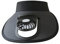 Sun Visor Hat with Fan Summer Large Brim Cooling Fan Hat Sun Hat Empty Top USB Powered 3 Speeds Fan Visor Hat for Cycling Camping Travel, Black
