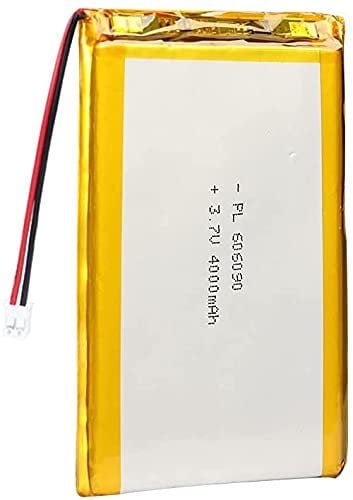 3.7V 4000mAh 606090 Lipo Battery Rechargeable Lithium Polymer ion Battery Pack with JST Connector