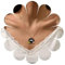 Dervivea Emaille-Cartoon-Halskette Süße Cartoon-Anhänger-Halskette Schwarze Cartoon-Choker-Halskette Kawaii Kohlekugel-Halskette Schmuck Für Frauen Und Mädchen(Kohlekugel)