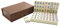 Chinesische Mahjong Spiel Set tragbare Mahjong Fliesen Reisen Mini Mah Jongg Set Spaß Familie Brettspiele für 4 Spieler