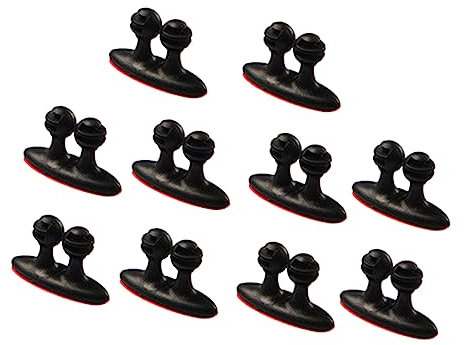 UPKOCH Kabel 16St Kabelclip Kabelorganisator Kabel-Organizer-Kabel Schwimmergurt für die Kamera Hi-Hat-Clutch Mehrzweck Drahtklammern Wagen Veranstalter Ohrlinie Drahtklemme Kabelklemme