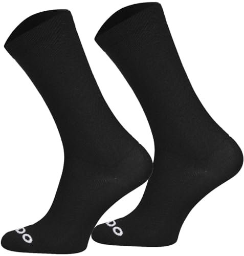 TODO Fahrradsocken Herren und Damen. Atmungsaktive Rennrad Socken Herren. Fahrrad Socken, Radsocken (Rennrad Socken Schwarz 43-46)