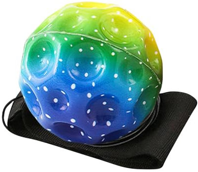 Handgelenkbälle an einer Schnur,Rebound-Bälle mit Armband - Sport-Hüpfball an einer Schnur - Sport-Handgelenkball, lustiges Einzelspieler-Spielzeug, Übungsspielzeug, verbessert die Koordination und Re