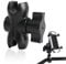 Vidacharmy 60mm Braccio a Doppia Presa in Lega di Alluminio Compatible con RAM Mounts, Doppio Palla Presa Braccio, Collega Qualsiasi Dispositivo con Testa Sfera da 1